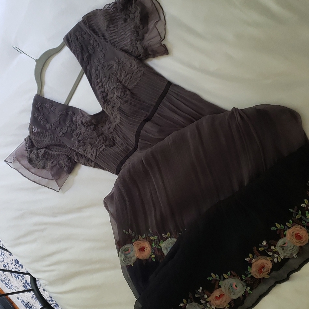 Free people graphite maxi dress NWT - Size 4